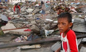Typhoon Haiyan: residents of Tacloban city