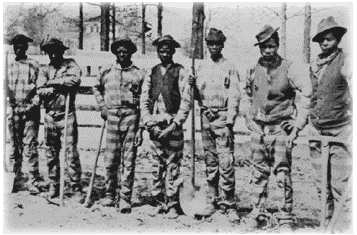 Convicts who violated the Black Codes